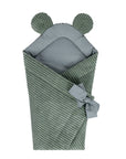 Baby Swaddle Wrap for Sleeping and Cuddling – Olive Green