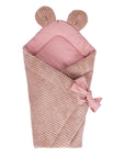 Baby Swaddle Wrap for Sleeping and Cuddling – Powder Pink
