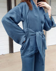 Summer Jinbei Japanese Jacket and Pants Set