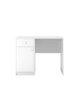 Multifunctional White Desk for Kids and Teens