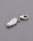 New Baby Personalised Silver Charm