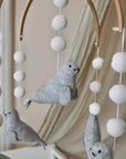 Handmade baby mobile seals-1