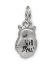 Owl Personalised Silver Charm
