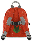 elegant mr parrot kids backpack with water-repellent cotton and a refined chest strap