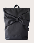 Waterproof Large Backpack with Black Bow