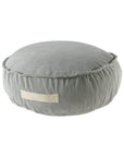 MeowBaby® Corduroy Pouf Round – Designer Seating for Children - Grey