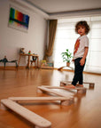 Montessori Balance Beam and Stepping Stones Set-2