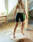 Round Balance Board With Exercise Roll - No Logo