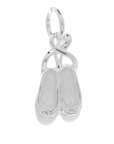 Ballet Shoe Silver Charm