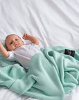 Scandinavian Style All Season Bamboo & Cotton Baby Blanket - Soft, Hypoallergenic, Eco-Friendly by Lullalove UK at brixbailey.com
