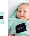 Scandinavian Style All Season Bamboo & Cotton Baby Blanket - Soft, Hypoallergenic, UV Resistant - 80x100 cm by Lullalove UK at brixbailey.com