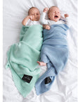 Scandinavian Style All Season Bamboo & Cotton Baby Blanket - Soft, Hypoallergenic, Eco-Friendly by Lullalove UK at brixbailey.com