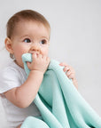 Scandinavian Style All Season Baby Blanket - Ultra Soft Bamboo & Cotton Blend | Hypoallergenic & Eco-Friendly by Lullalove UK at brixbailey.com