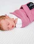 Scandinavian Style All Season Bamboo & Cotton Baby Blanket - Hypoallergenic, Soft & Eco-Friendly by Lullalove UK at brixbailey.com