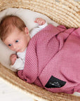 Scandinavian Style All Season Bamboo & Cotton Baby Blanket - Hypoallergenic, Soft & Eco-Friendly by Lullalove UK at brixbailey.com