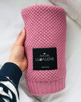 Scandinavian Style All Season Bamboo & Cotton Baby Blanket - Soft, Hypoallergenic, Eco-Friendly by Lullalove UK at brixbailey.com