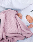 Scandinavian Style All-Season Baby Blanket - Ultra-Soft Bamboo & Cotton Blend for Sensitive Skin | Hypoallergenic & Eco-Friendly by Lullalove UK at brixbailey.com
