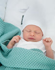 Scandinavian Bamboo & Cotton Baby Blanket - Soft, Hypoallergenic & Eco-Friendly by Lullalove UK at brixbailey.com