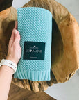 Scandinavian Style All Season Bamboo & Cotton Baby Blanket - Soft, Hypoallergenic, Eco-Friendly by Lullalove UK at brixbailey.com