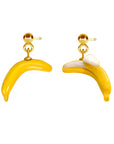 Banana Love Earrings by SCULP – Handcrafted Ceramic Luxury by SCULP at www.brixbailey.com