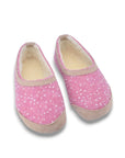 Barefoot Kids Slippers Poksa – Pink Dots