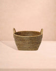 Handy Handwoven Rattan Basket - Brown