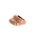 Lightweight U-Shaped Hoop Earrings – Silver or Rose Gold by MyaMoon at www.brixbailey.com