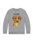 Crumb Catcher in Chief – The Fox Red Labrador Kids' Sweatshirt