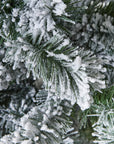 Large Snowy Spruce Christmas Tree 210cm