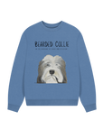 Hairicane of Cozy Chaos – Bearded Collie Oversized Sweatshirt