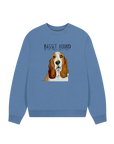 Basset Hound Women’s Oversized Sweatshirt: Cozy, Stylish & Full of Guilt!