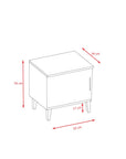 Bedside Table Kubi - Grey