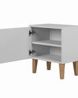 Bedside Table Kubi - White