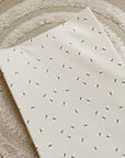 Anti-Roll Wedge Changing Mat - Bee Print