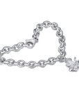 Bumble-Bee Silver Charm Bracelet