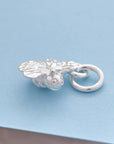 Bumble Bee Silver Charm