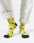 Yellow Lover 3 Bamboo Sock Set