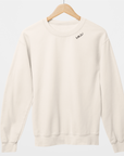 Unisex Organic Cotton Sweatshirt with Embroidered Collar