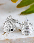 Beehive Silver Charm