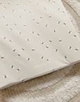 Anti-Roll Wedge Changing Mat - Bee Print