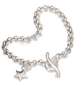 Stardust Belcher Chain Charm Bracelet