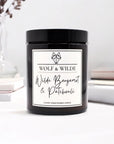 Bergamot & Patchouli Luxury Aromatherapy Scented Candle