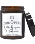 Bergamot & Patchouli Luxury Aromatherapy Scented Candle