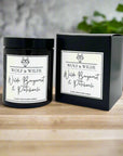 Bergamot & Patchouli Luxury Aromatherapy Scented Candle