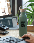 Best Dad Ever Insulated Thermos Bottle