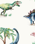 Dinosaur Wallpaper for Kids | Watercolour | Printed in the UK