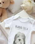 Bearded Collie Baby Bodysuit: A Little Bundle of Chaos and Cuddles!