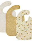 Bib 3-pack mix - Lively Lion