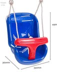 Baby Swing Seat - Blue Deluxe - Safe & Comfortable