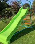 Children's Slide - Wavy - 1.85m - Freestanding - Green